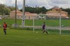 fc pionsat st hilaire beat the offside trap 3-0 beauregard vendon football french pyramid level 13 foot francais pyramide niveau 13 19 avril april 2009 copyright free photo royalty free photo