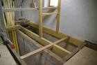 cross beam added to floor les guis virlet puy de dome france stand alone renewable energy farm solar panels wind turbines copyright free photo royalty free photo