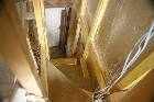 stairs to ground floor les guis virlet puy de dome france stand alone renewable energy farm solar panels wind turbines copyright free photo royalty free photo