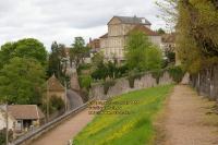 Avallon view from ramparts